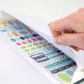 A5 Hardcover Leather Daily Expense Tracker for Home Management